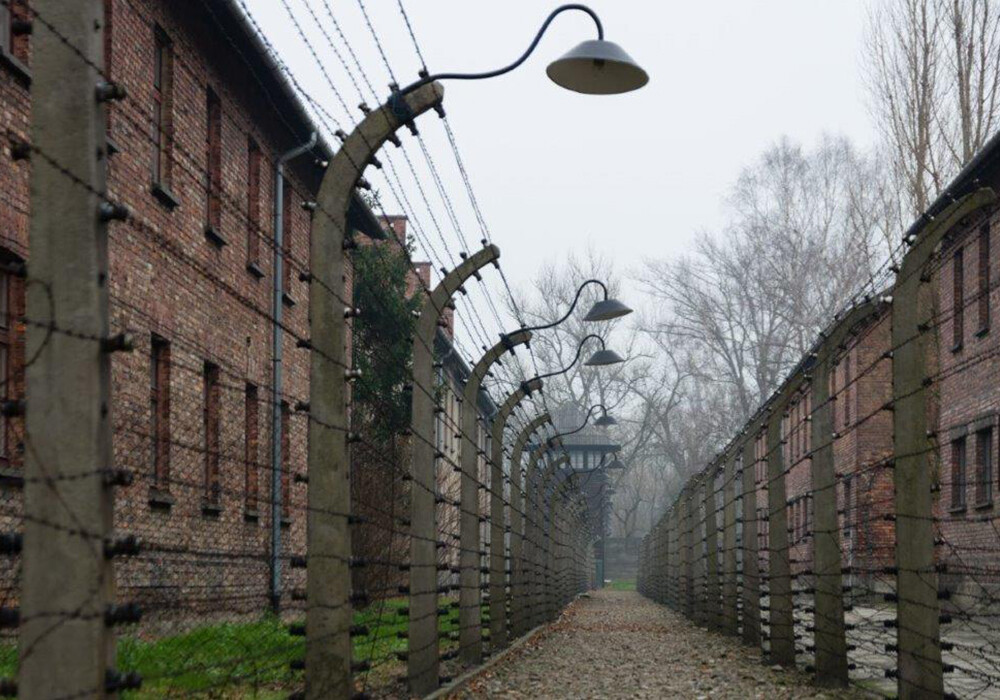 The Auschwitz-Birkenau Nazi concentration camp , Oświęcim