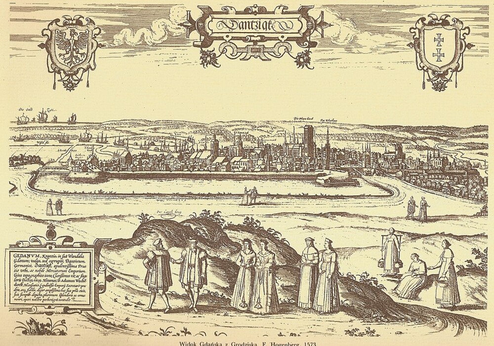 A Renaissance panorama of Gdańsk