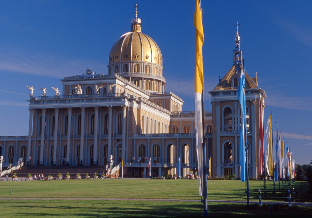 The Basilica of Our Lady of Licheń in Licheń Stary