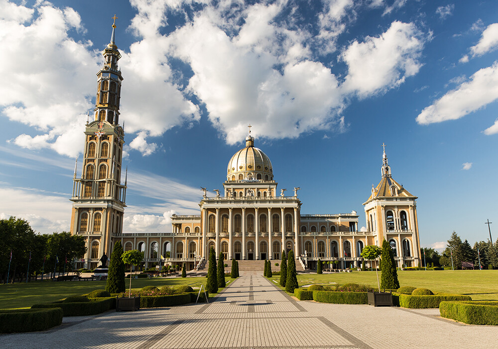 The Basilica of Our Lady of Licheń in Licheń Stary