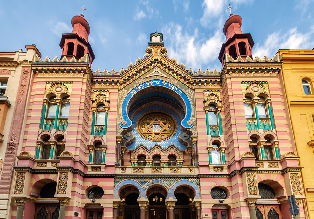 The Jerusalem Synagogue in Prague