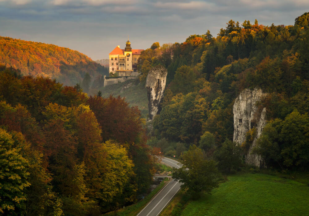 The Castle at Pieskowa Skała , Ojcowski National Park