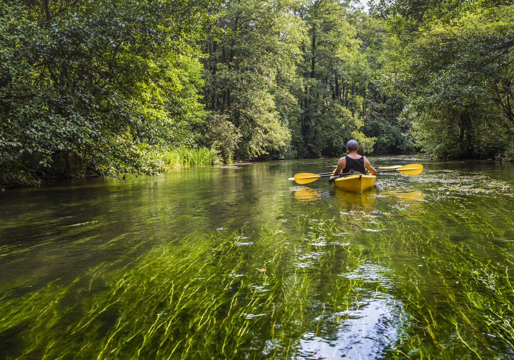A kayaking trip in Masuria