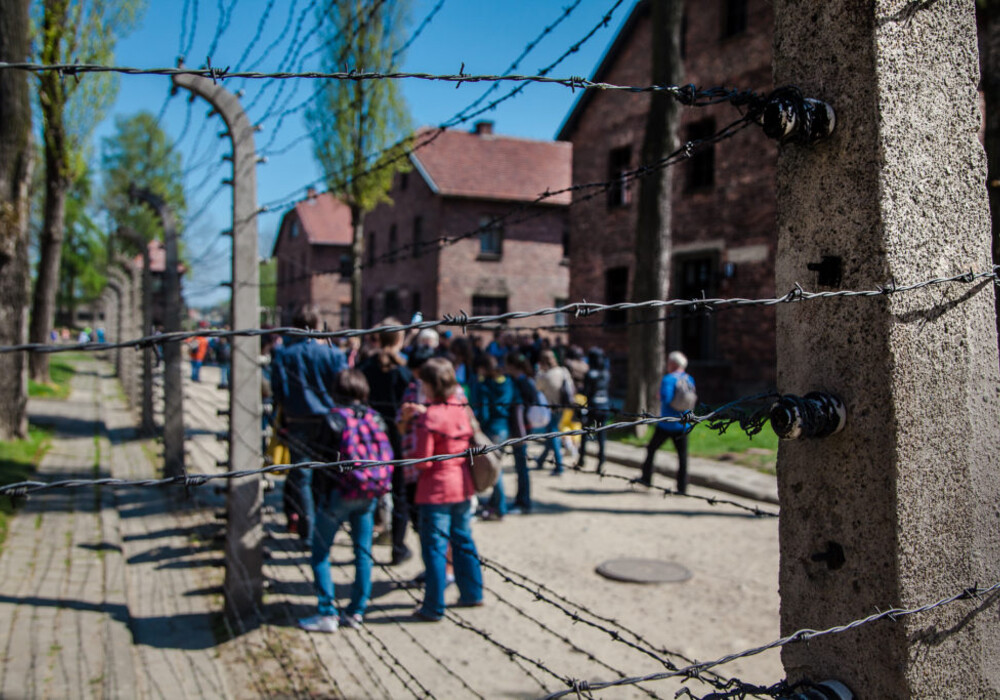 The Auschwitz-Birkenau Nazi concentration camp , Oświęcim