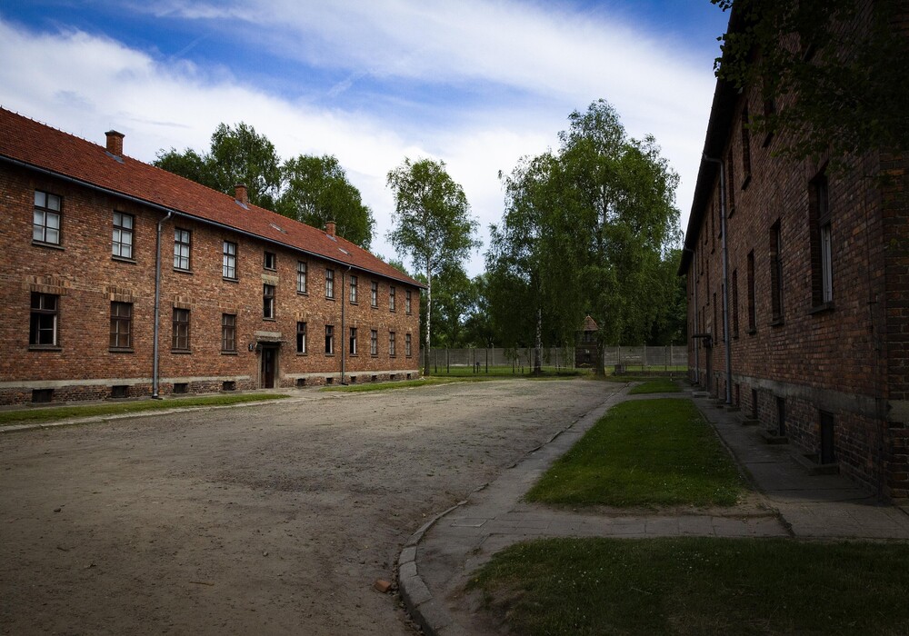 The German concentration camp Auschwitz-Birkenau 