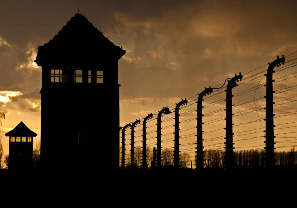Watchtower at Auschwitz-Birkenau