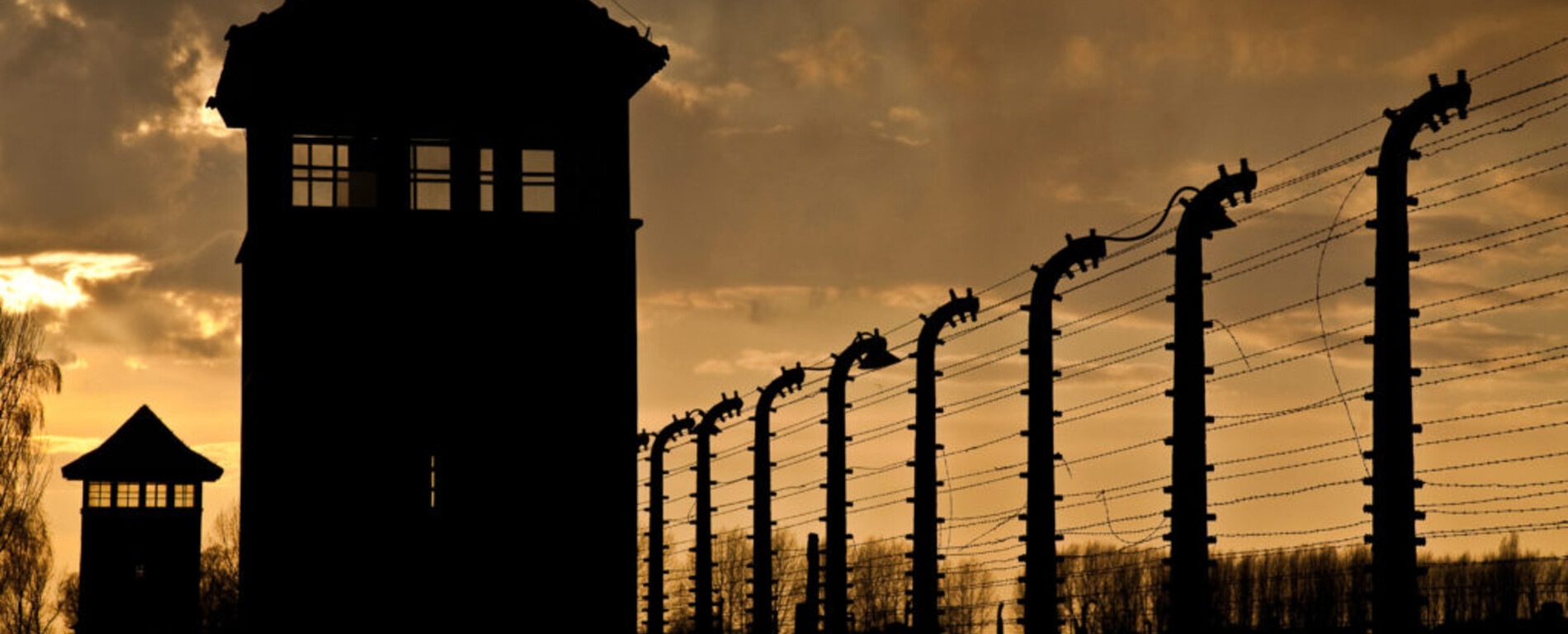 Watchtower at Auschwitz-Birkenau