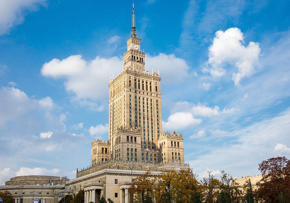 The Palace of Culture and Science in Warsaw