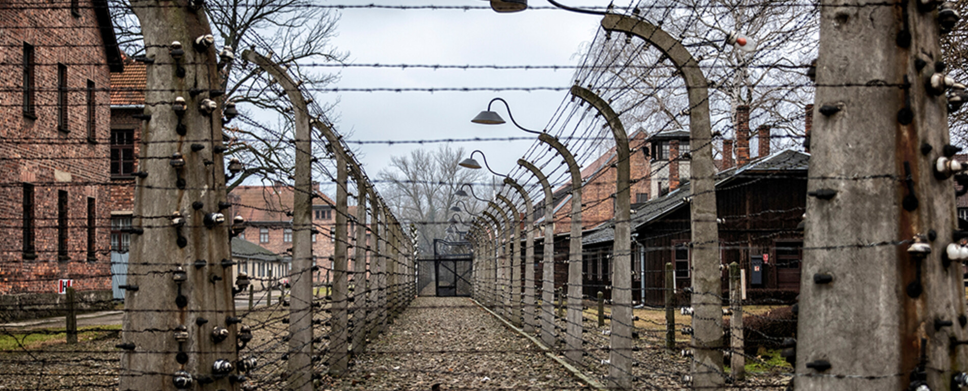 The German concentration camp Auschwitz-Birkenau