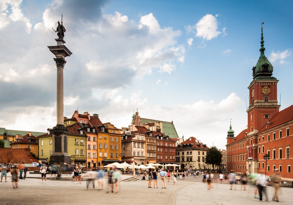  Castle Square in Warsaw