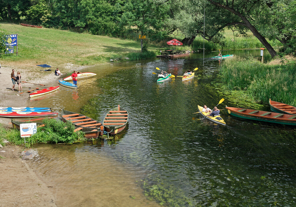 A kayaking trip in Masuria
