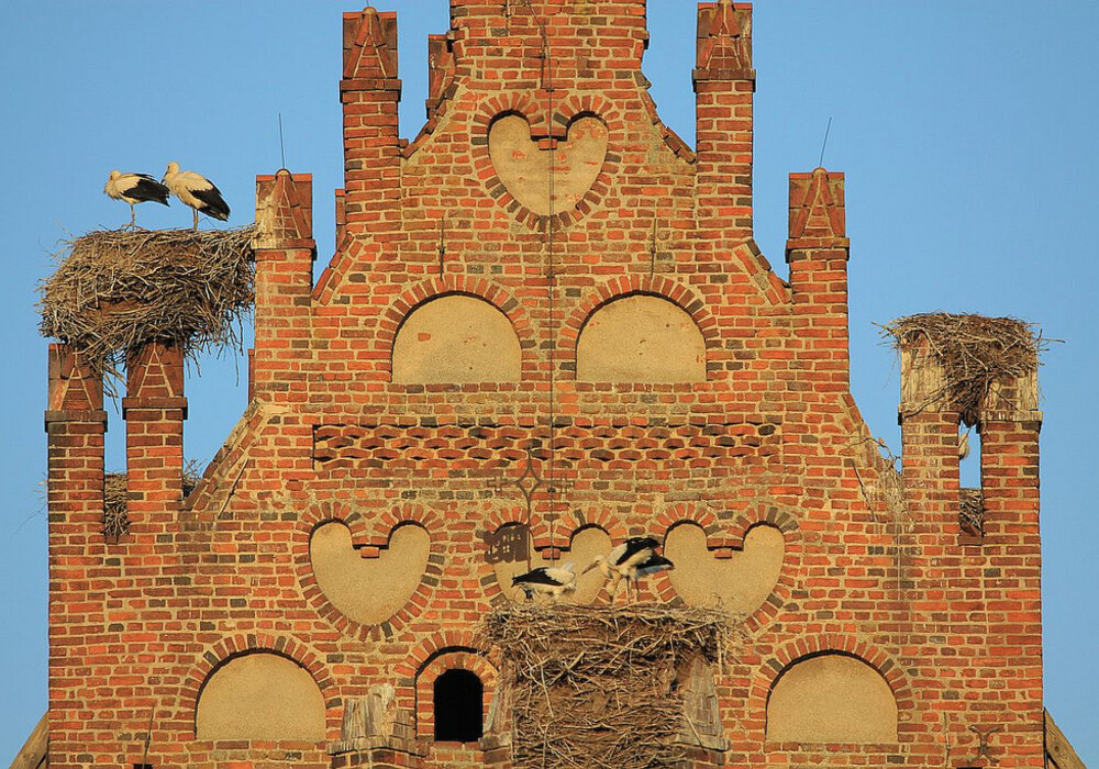 The Gothic church in Lwowiec  known as the ‘Stork Church’