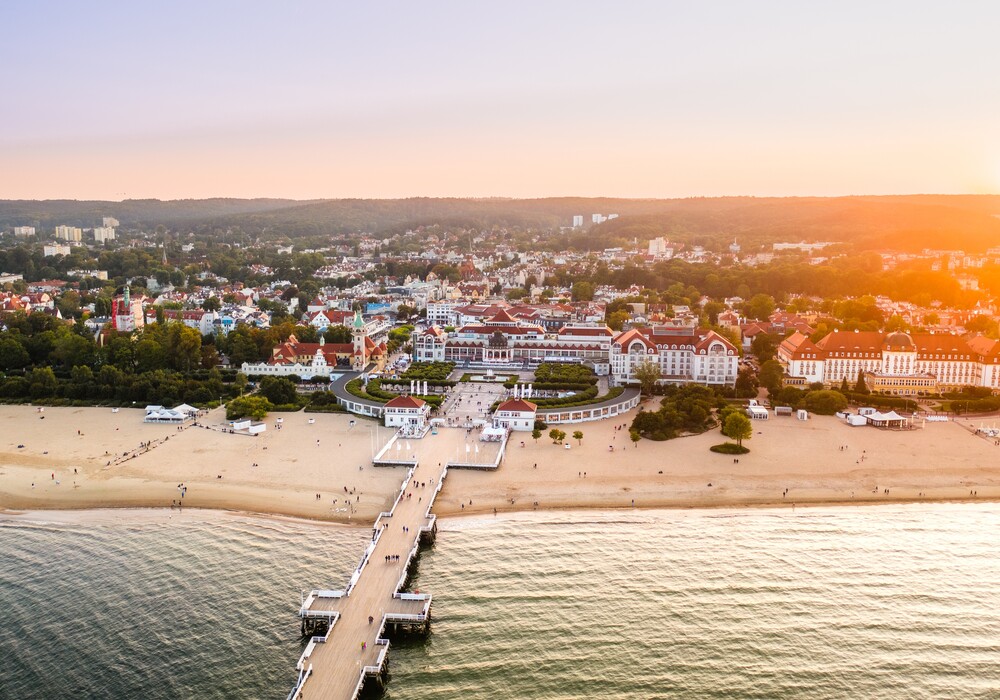 The pier in Sopot