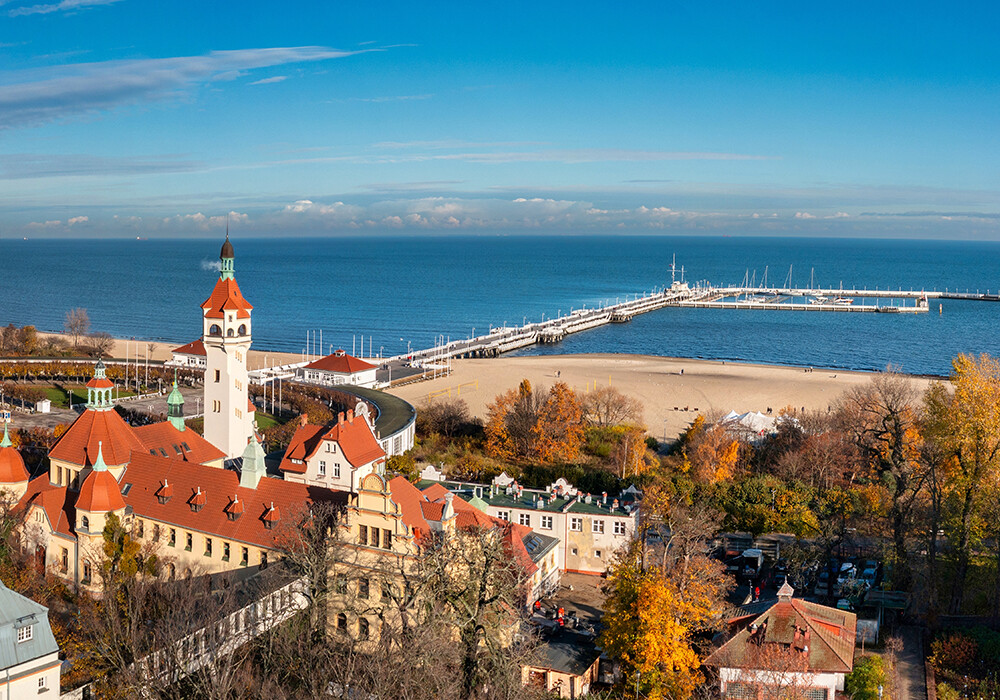 The pier in Sopot