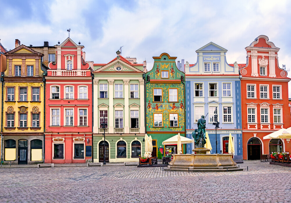 The Old Market Square in Poznań