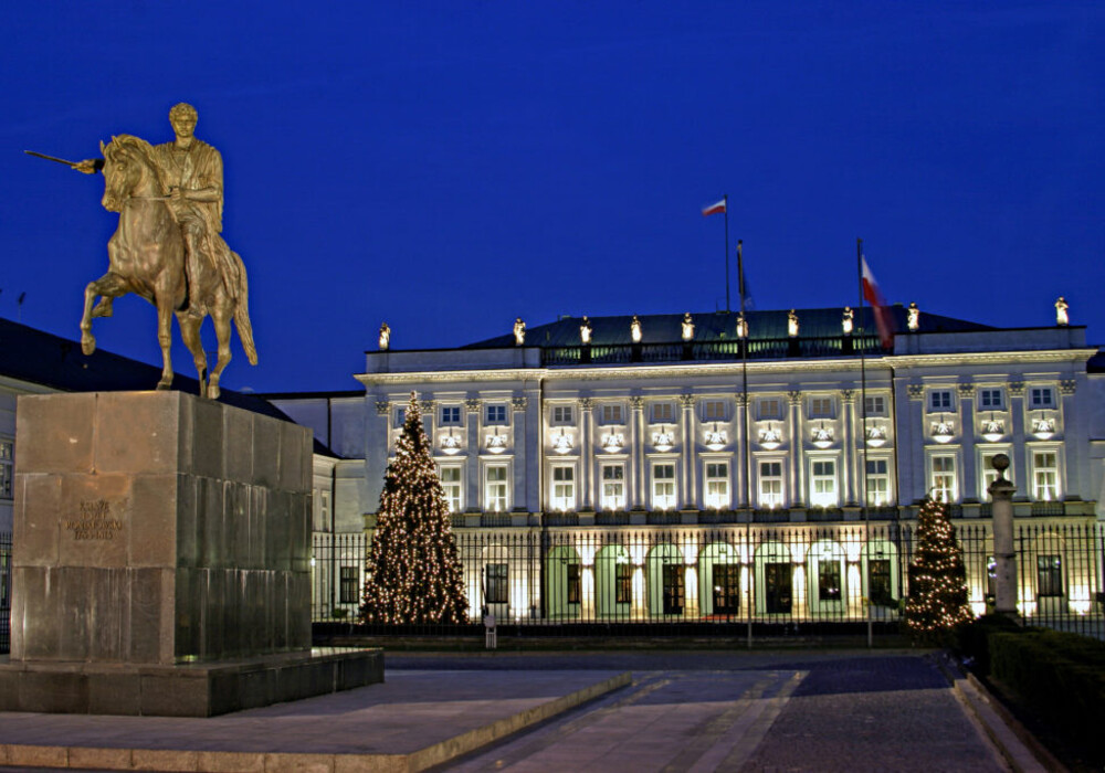 The Presidential Palace , Warsaw