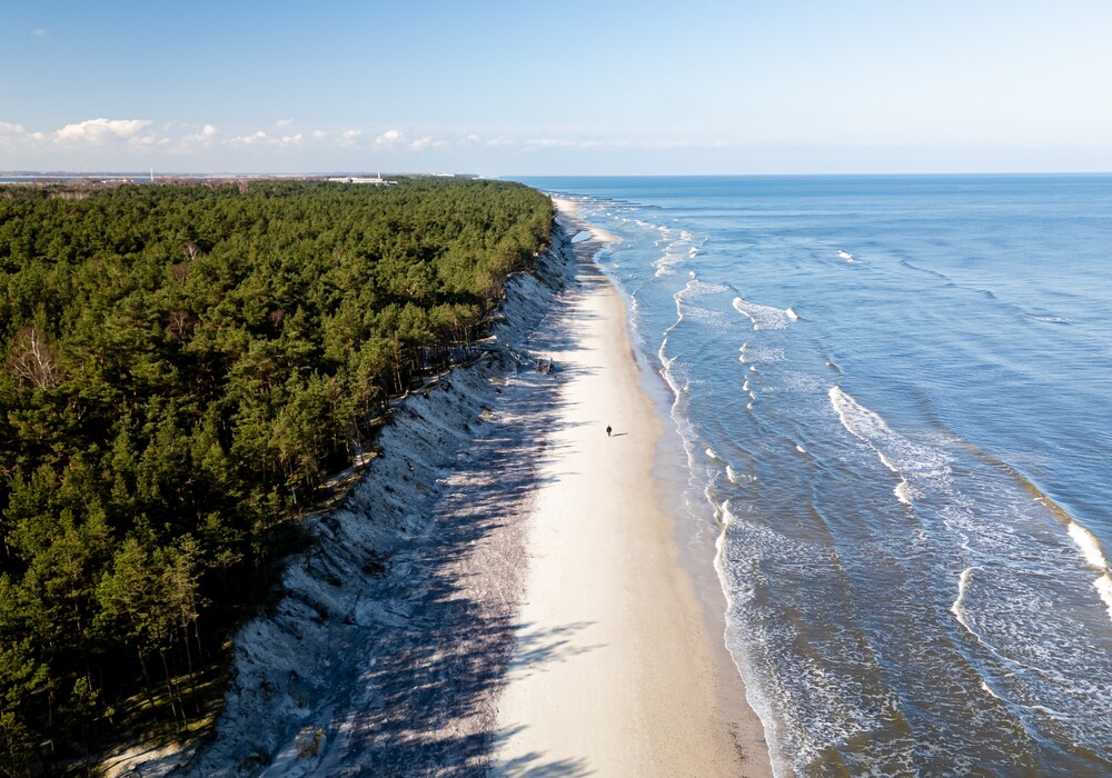  A beach on the Baltic Sea