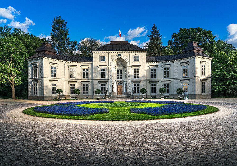 Myślewicki Palace, the Royal Łazienki Museum in Warsaw