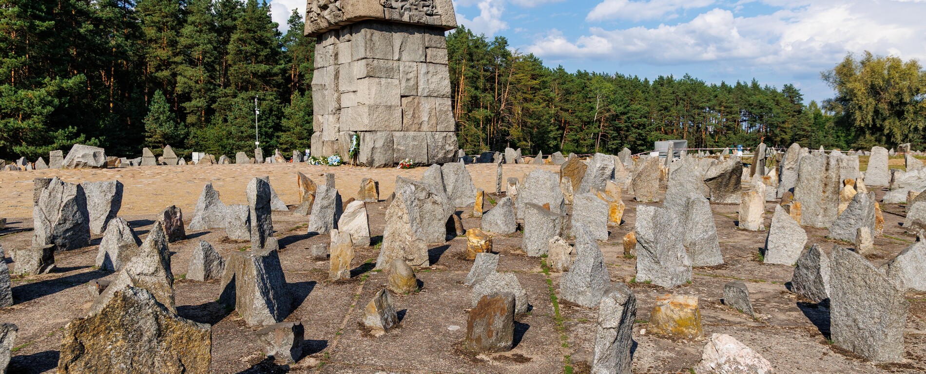 Monument to the victims of the Treblinka extermination camp