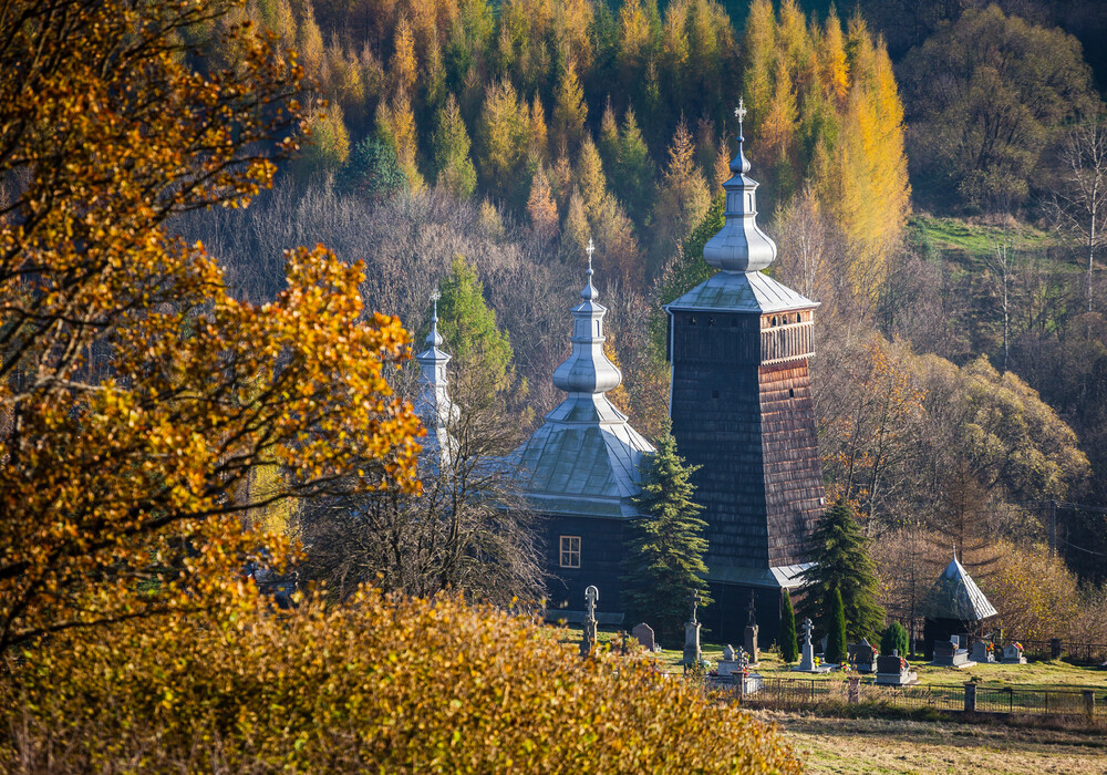The former Greek Catholic Church of St Luke the Evangelist, Leszczyny