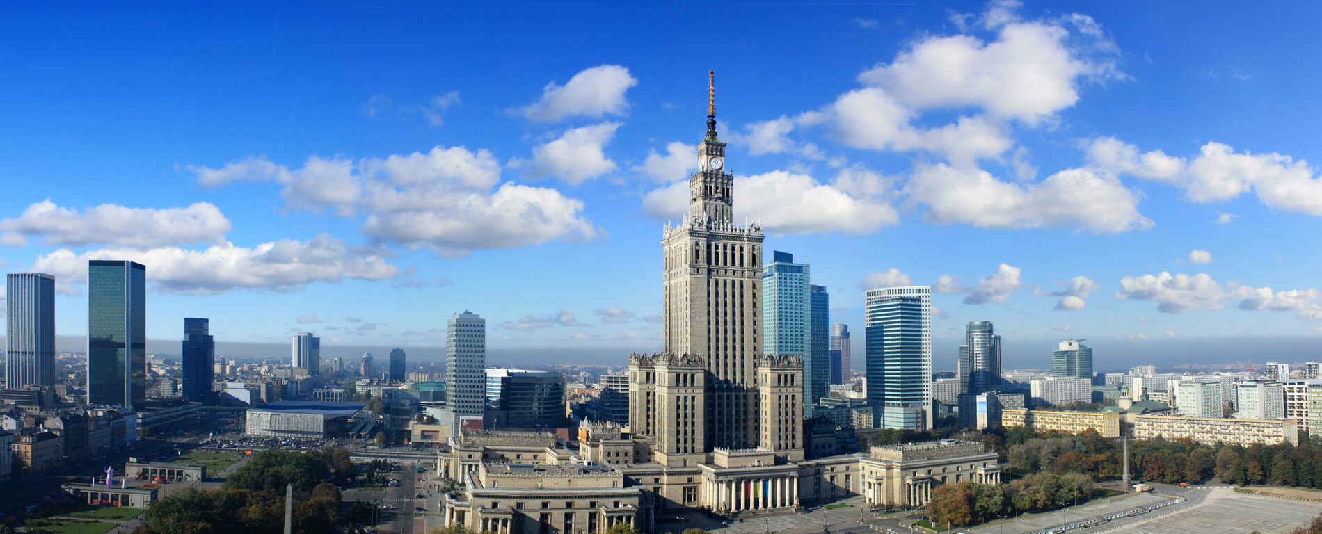 Warsaw city centre