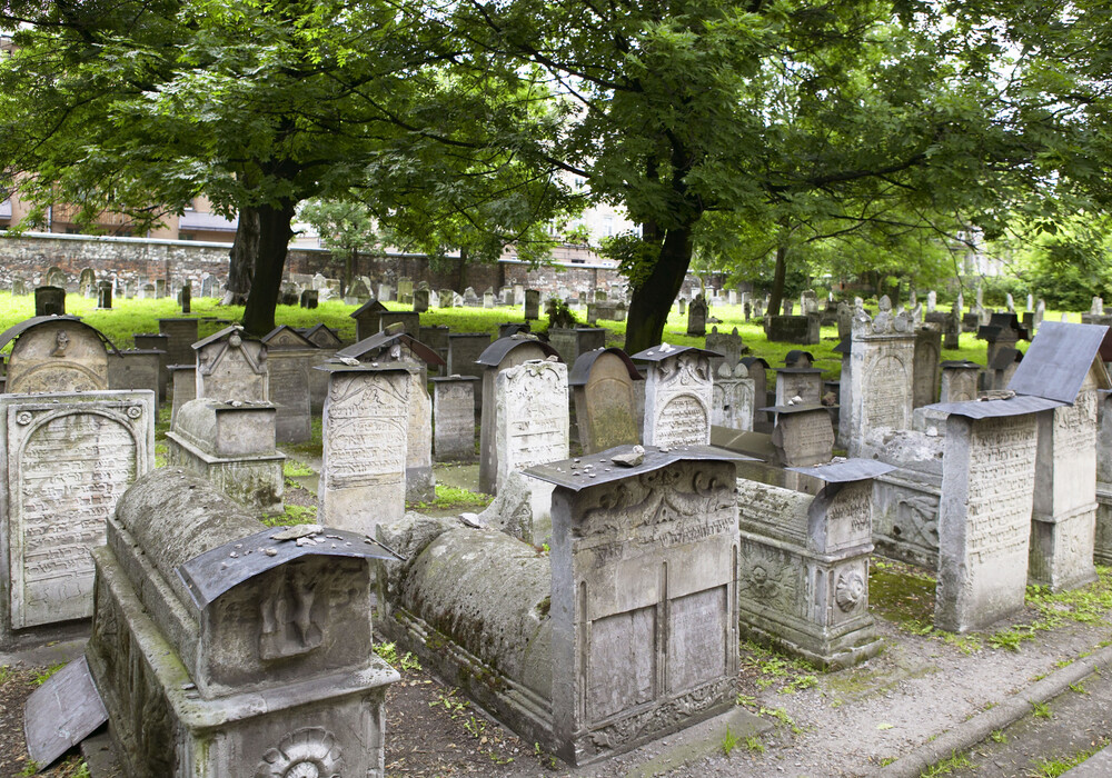 The Remuh Jewish Cemetery in Kraków
