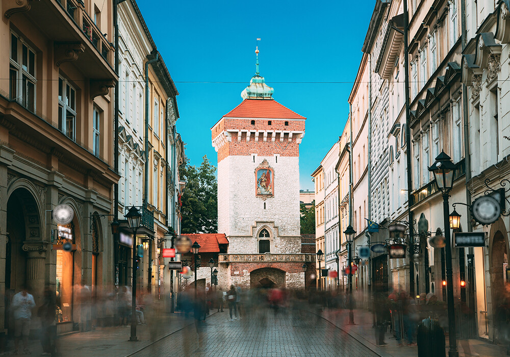 St Florian’s Gate , Kraków