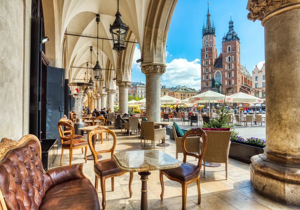 Main Market Square in Kraków