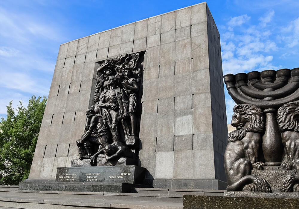Monument to the Heroes of the Ghetto, Warsaw