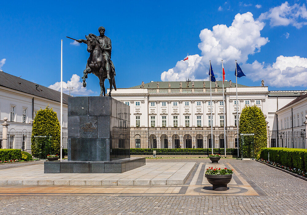 The Presidential Palace, Warsaw