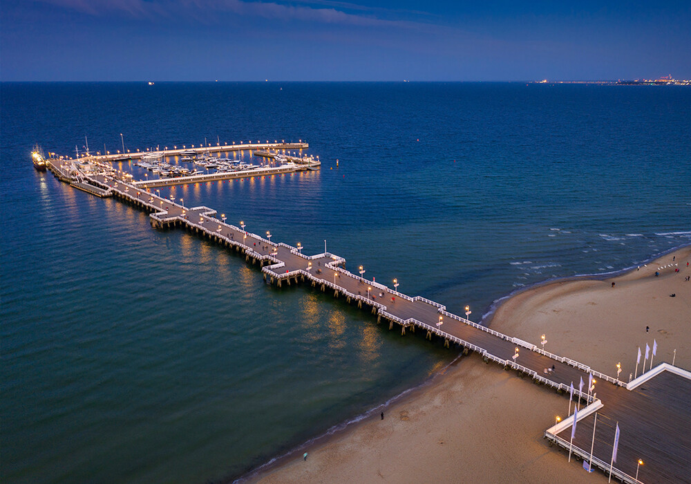The pier in Sopot