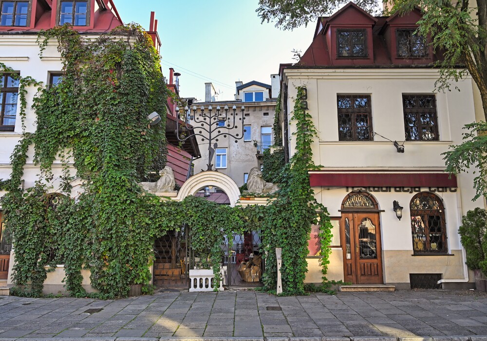 Kazimierz, the Jewish quarter of Kraków